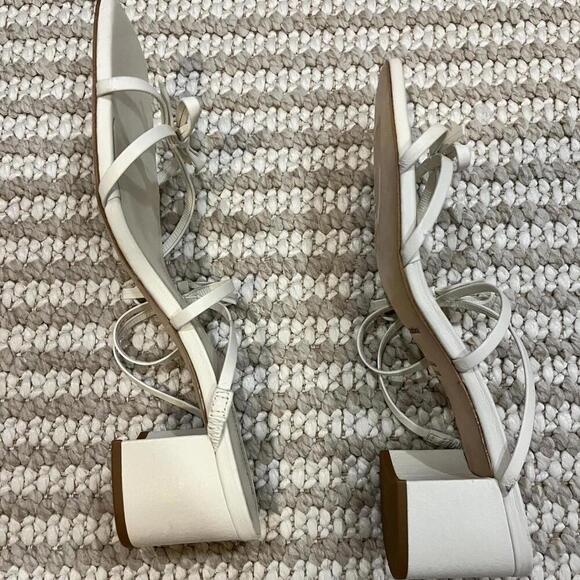 Reformation Elodie Bow Block Heel Sandals - Picture 6 of 7